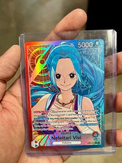Nefeltari Vivi Alt Art Leader EB03-001 One Piece Heroines Edition