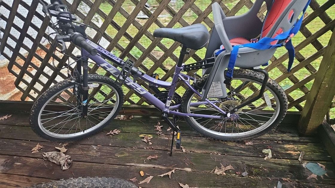Two Huffy Mountain Bikes