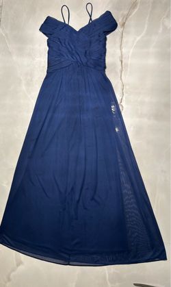 Girls David’s Bridal Navy Dress