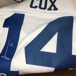 Jabril Cox Signed Jersey (Gameday)