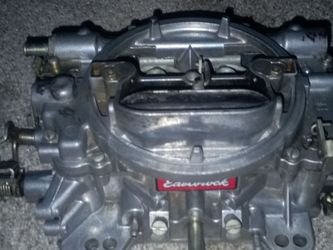 EDELBROCK CARBURETOR 4 BARREL 750CM 1(contact info removed)