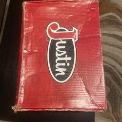 Justin Mens Boots  Brand New 