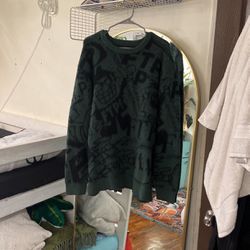 FTP Christmas Sweater Green XL