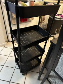 Shelf Cart With Wheels 