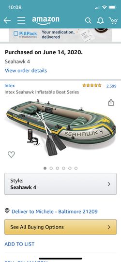 Brand New: Seahawk 4 inflatable boat