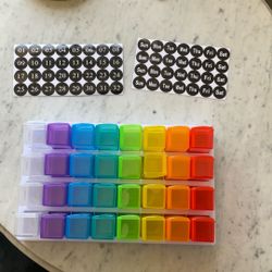 30 Day Pill Organizer 