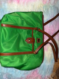 Green Nylon Dooney & Bourke Tote Purse