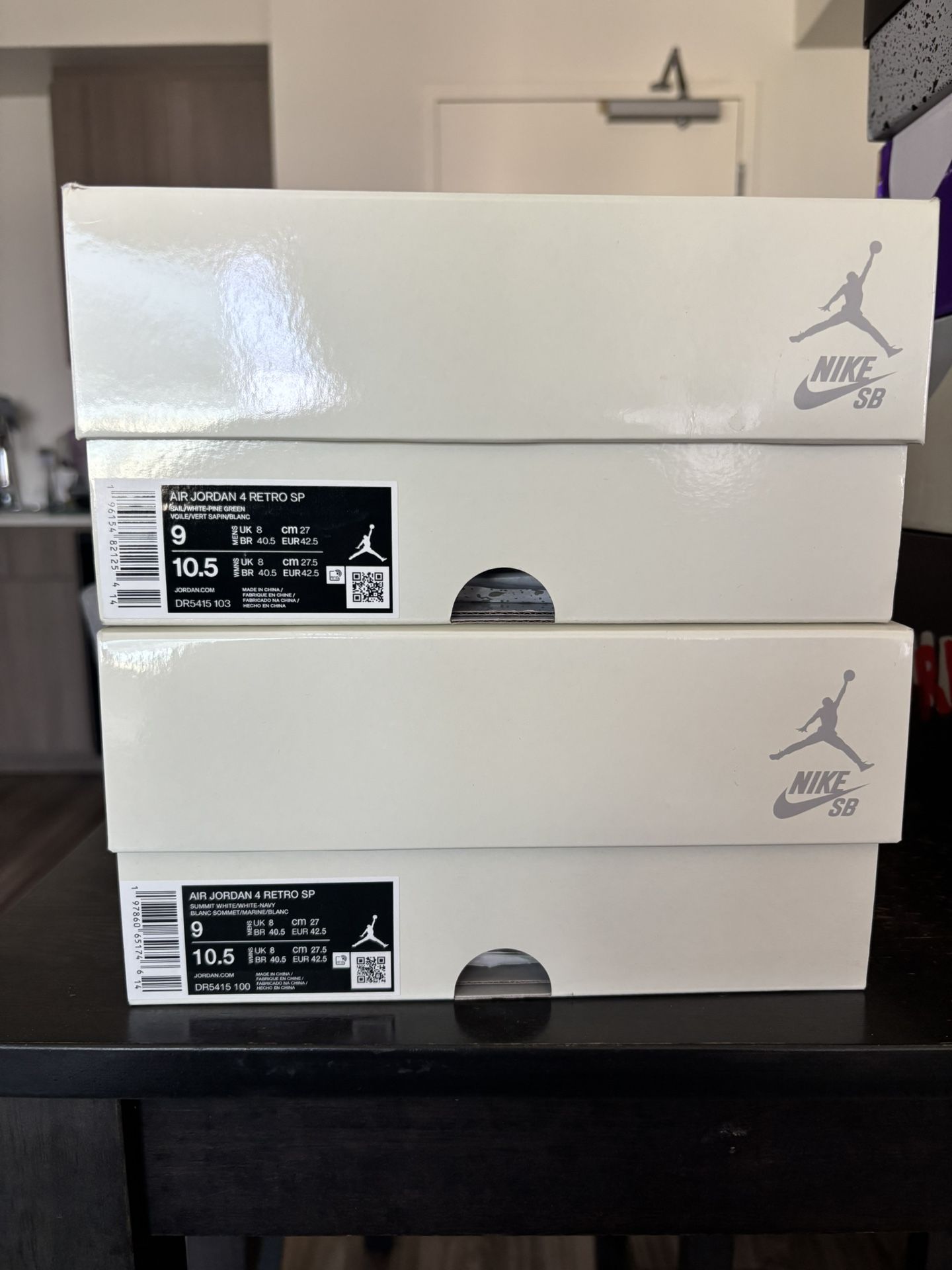 Nike Sb Jordan 4 Set