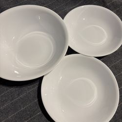 3 Dinner Plates
