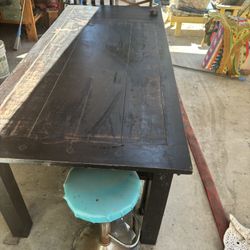 Wooden Dining Table Long 