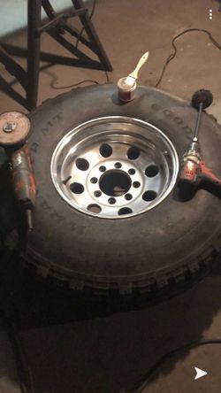 Military tires and rims