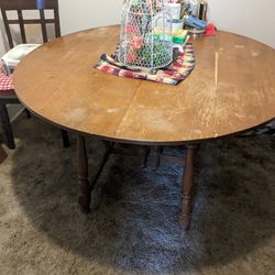 Sturdy Drop Leaf Dining Table 40.00 If Sold Sunday 10/29