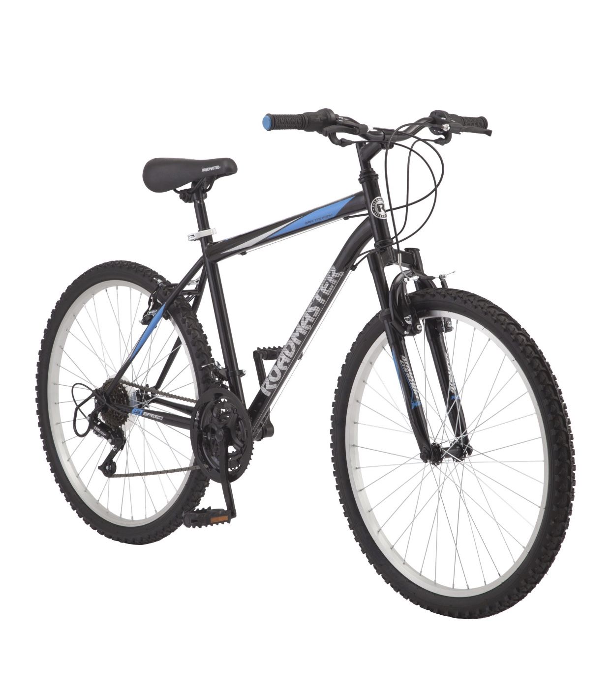 Roadmaster Granite Peak Men’s Mountain Bike Black & Blue