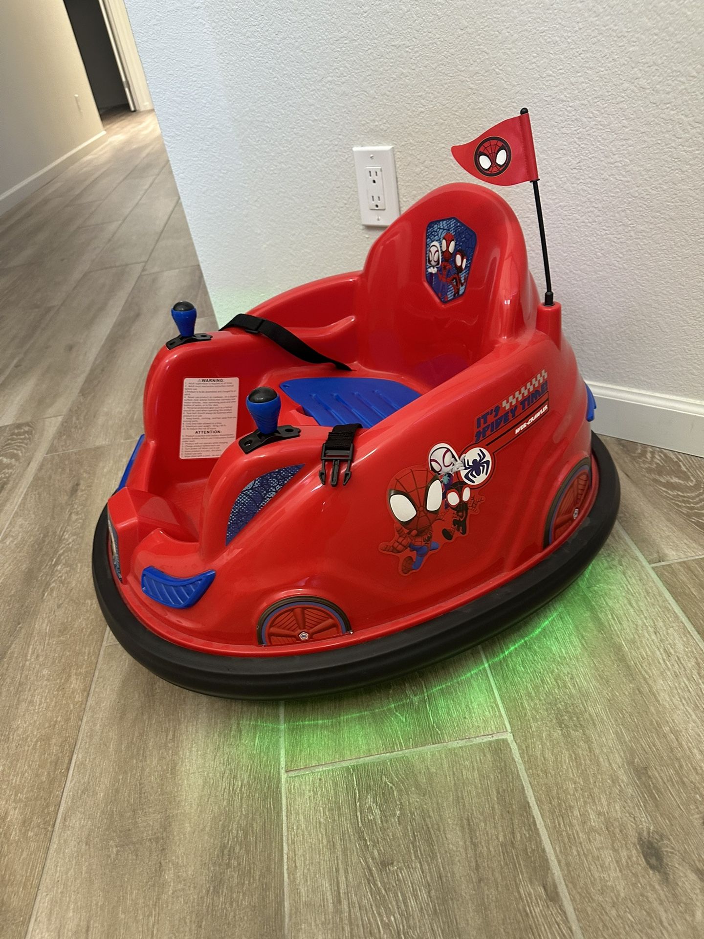 Marvels Spidey & his Amazing Friends 6V Bumper Car