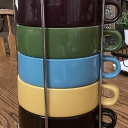 Set of 6 Coffee Mugs