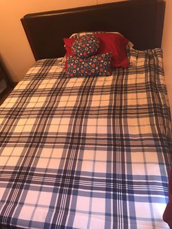 Queen bed for trade!
