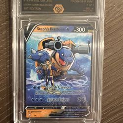 Kids At Heart Steph Curry’s Blastoise 1/1