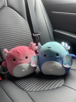 SQUISHMALLOW AXOLOTL 8” BUNDLE BNWT