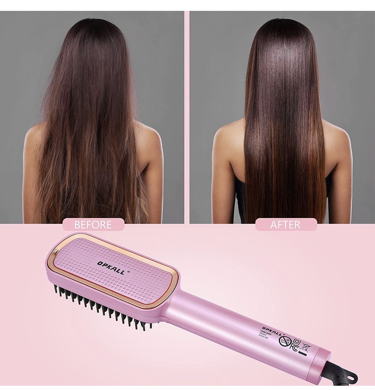 Hair Straightener Brush