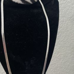 Sterling Silver Plated Chain 89122 Area Pick Up 24” 