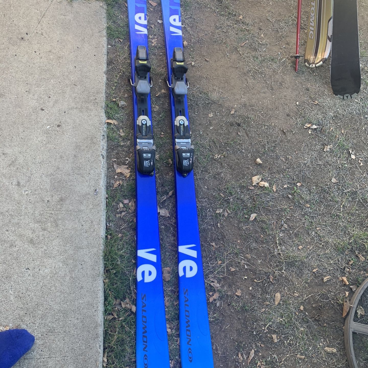 salomon 500 skis Salomon Verse 500 Skis 170cm Salomon Bindings