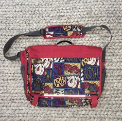 Land’s End Comic Words Messenger Bag