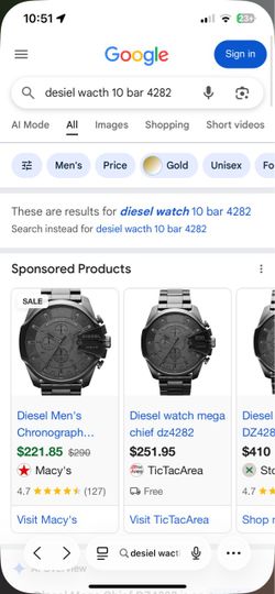Watch diesel