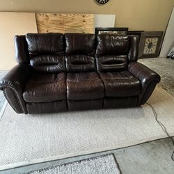 Recliner sofa