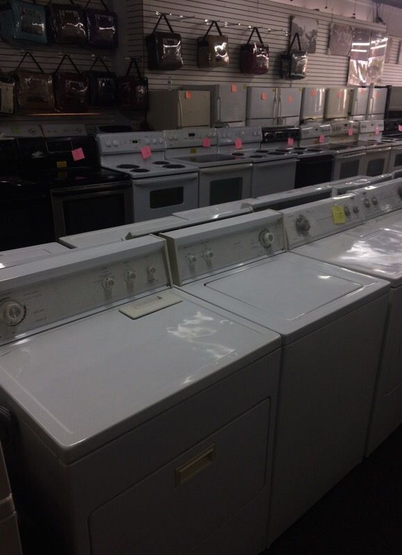 Kenmore washer and dryers $299 30 days warranty