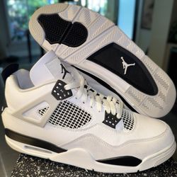Nike Air Jordan Retro 4 Nike Air Military Black Size 12 Men’s Sneakers Shoes Authentic Footwear