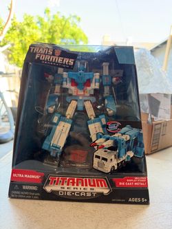 Transformers titanium series megaton and ultra max is