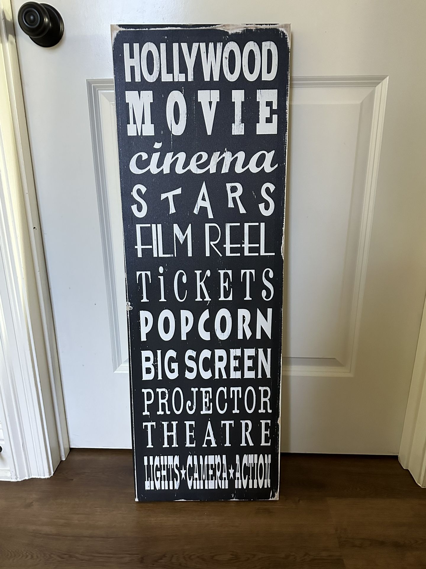 Movie sign