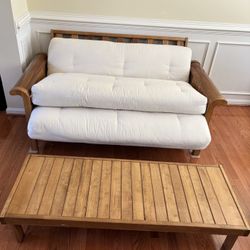 Free Local Delivery - Heavy Duty Wooden Futon