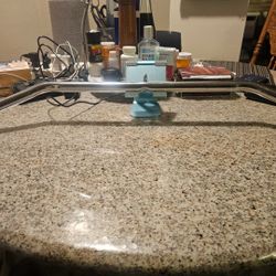 Lats pull down chrome bar