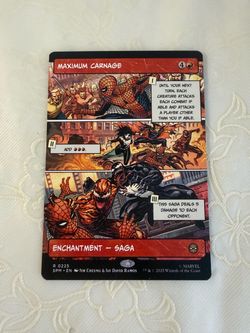 Maximum Carnage MTG Marvel Saga Card Rare