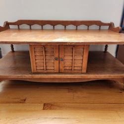 Retro Solid Wood Cofee Table And End Table/Night Stands $80 OBO 