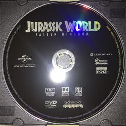 Jurassic World Fallen Kingdom DVD 