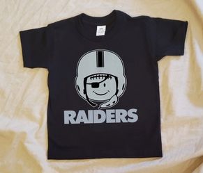 Las Vegas Raiders Football Toddler Tee Various Sizes