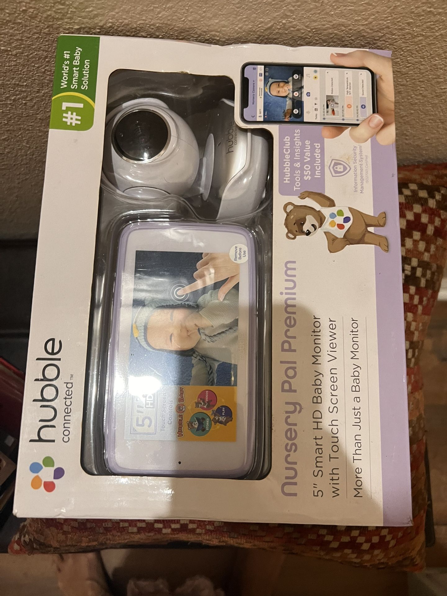 5in HD Hubble Baby Monitor 