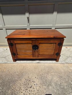 Beautiful Pier 1 Imports Asian-inspired accent chest / media console