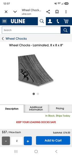 Commercial tire stopper
