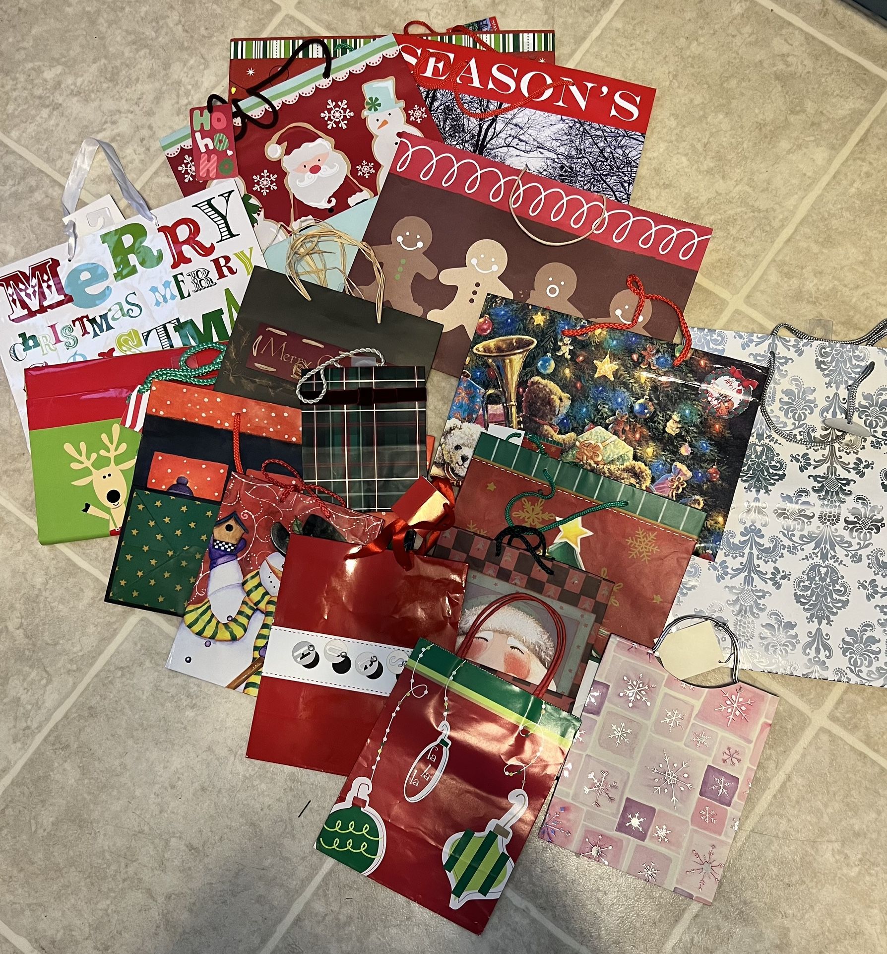 Christmas Bags, Boxes, Wine Holders