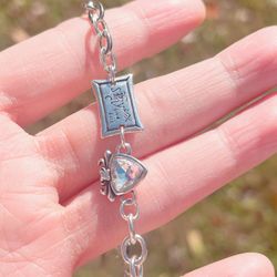 925 silver love and lucky bracelet