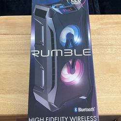 High Fidelity Wireless Bluetooth LED Lights Speaker **NEW** 