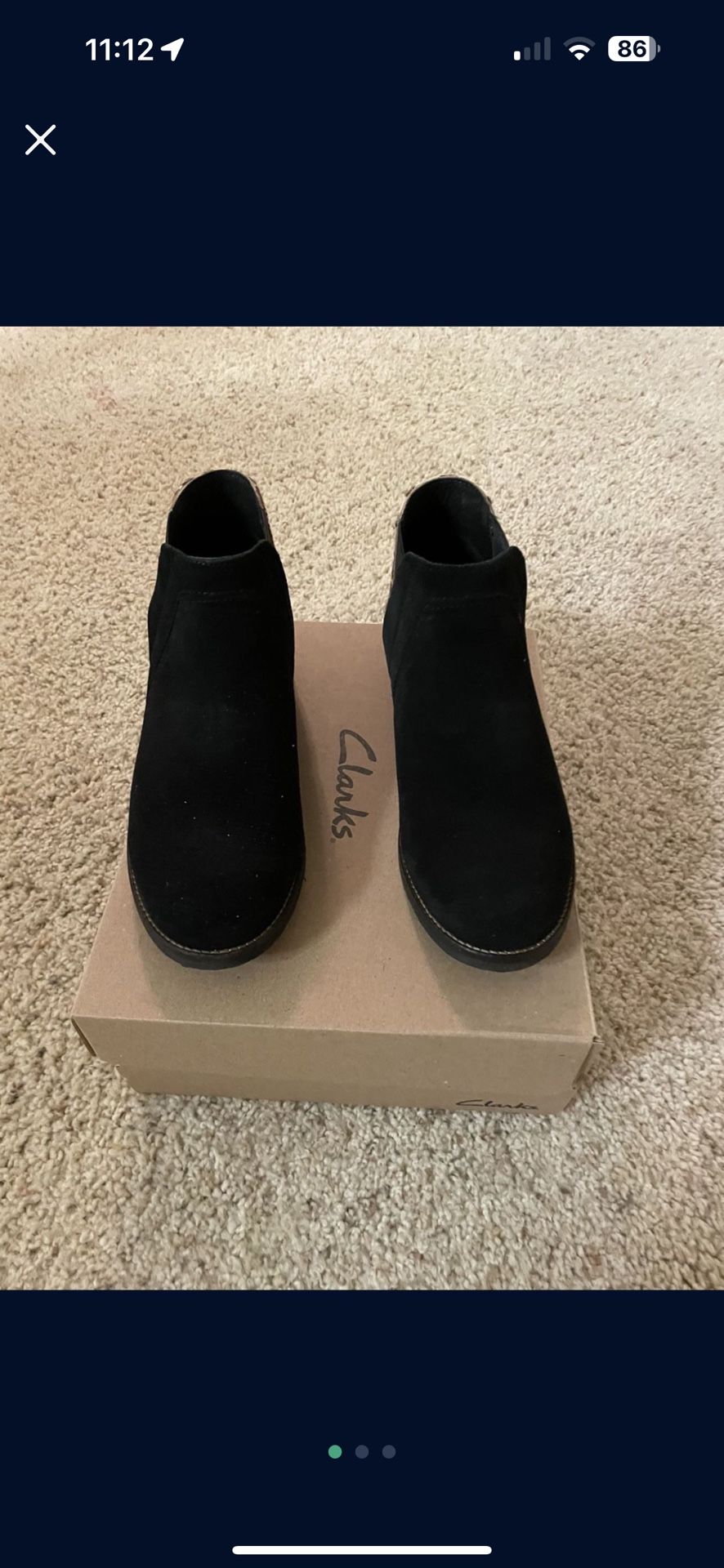 Clarks Demi Boot 9.5 Women’s