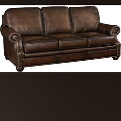 Genuine Leather Couch