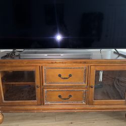 Oregon wood Entertainment Center 