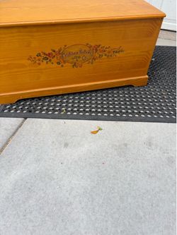 Hope chest California perfume company
