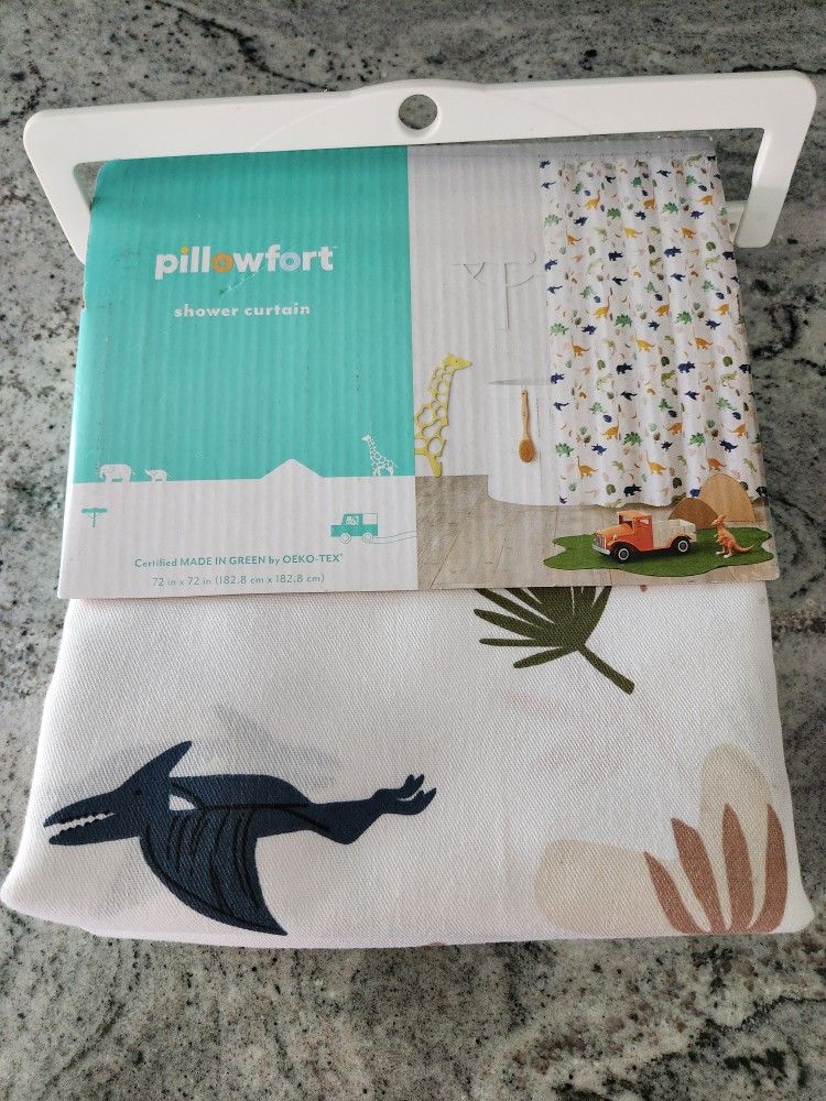 Dinosaur Shower Curtain