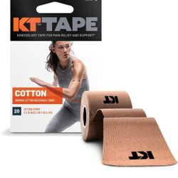 KT Tape, Original Cotton, Elastic Kinesiology Athletic Tape, 20 Count, 10” Precut Strips

#1 Best Seller in Kinesiology Recovery Tapes

10K+ bought in